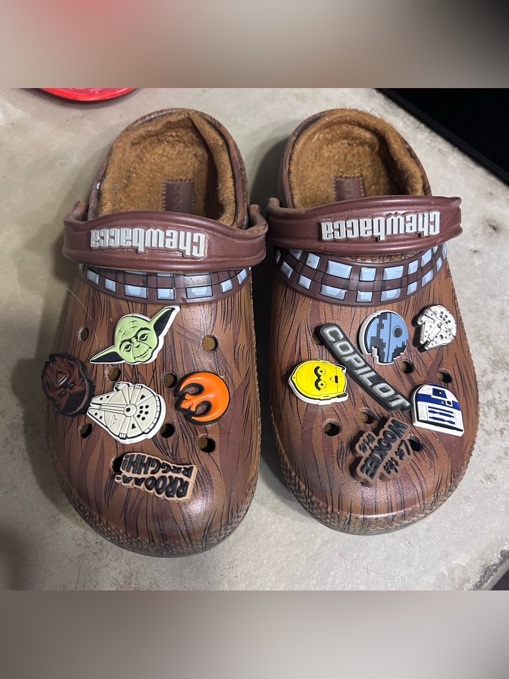 Star Wars Crocs size mens 6 womens 8